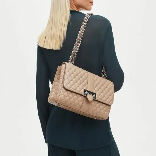 Large Lottie Bag Soft Taupe Nappa Women Aspinal Of London Shoulder