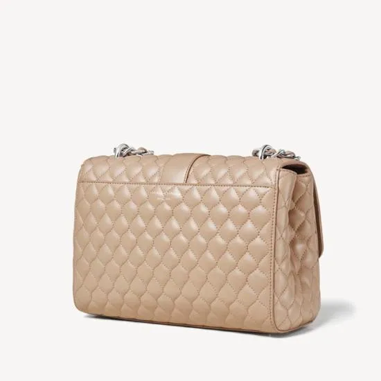 Large Lottie Bag Soft Taupe Nappa Women Aspinal Of London Shoulder