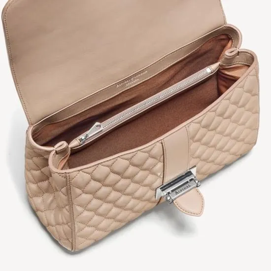 Large Lottie Bag Soft Taupe Nappa Women Aspinal Of London Shoulder