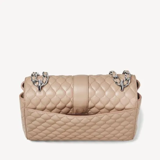 Large Lottie Bag Soft Taupe Nappa Women Aspinal Of London Shoulder