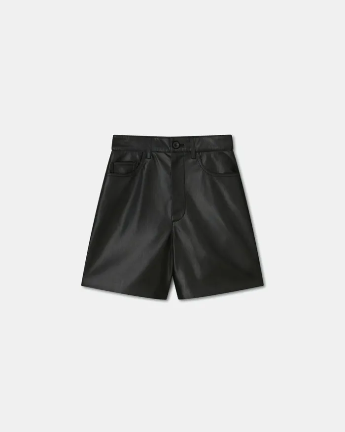 Leana Black Women Nanushka Shorts Leana Black Women Nanushka Shorts