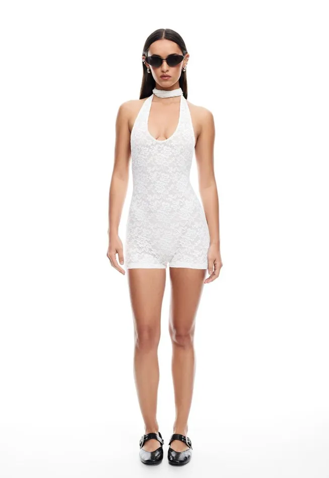 Lioness Fashion ACE ROMPER Porcelain Women Dresses