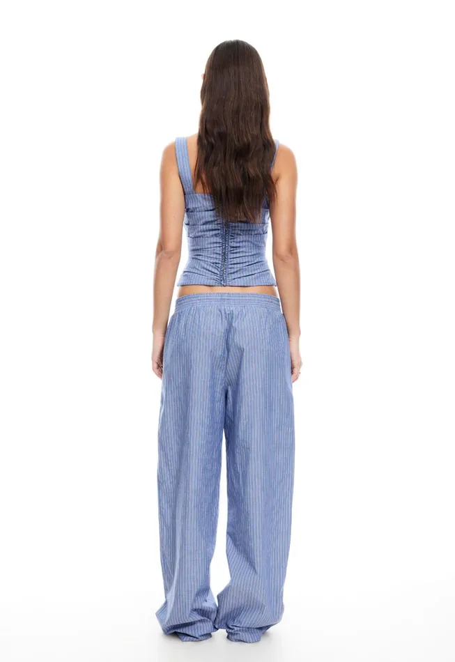 Lioness Fashion COBAIN PANT Navy Stripe Women Pants Lioness Fashion COBAIN PANT Navy Stripe Women Pants