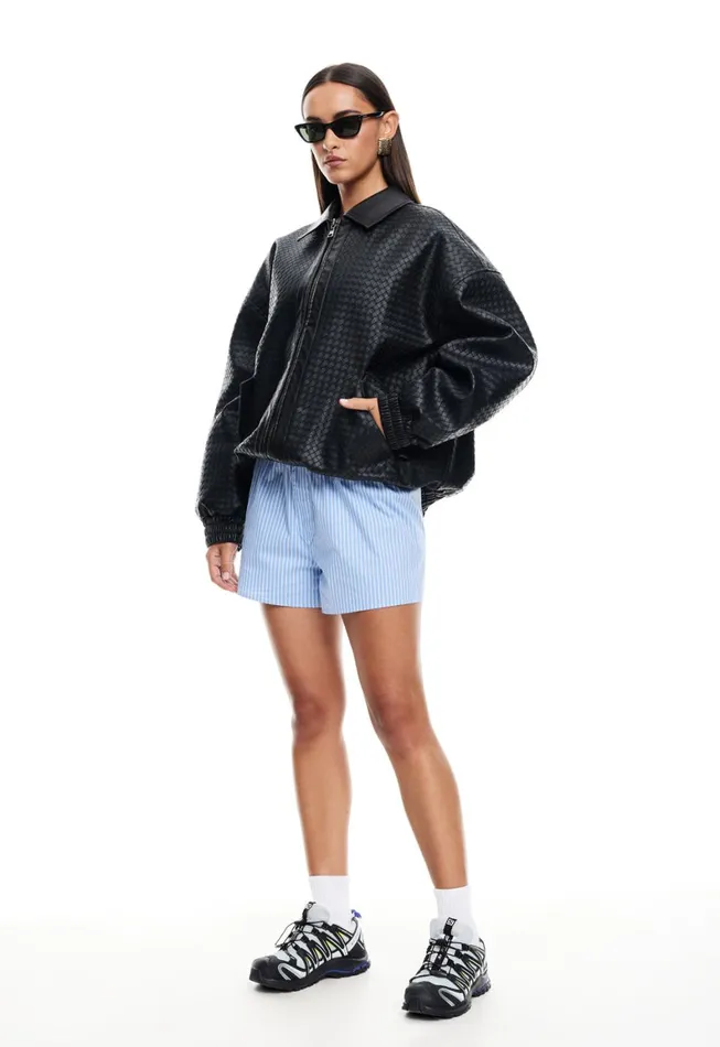 Lioness Fashion COBAIN SHORTS Blue Stripe Women Shorts