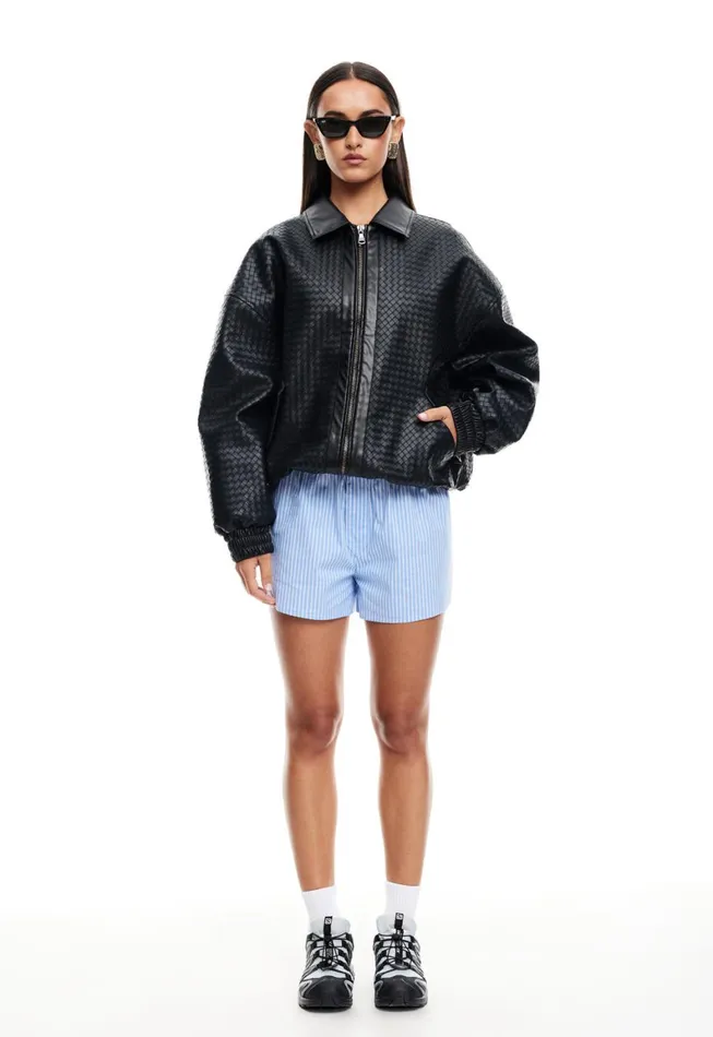 Lioness Fashion COBAIN SHORTS Blue Stripe Women Shorts