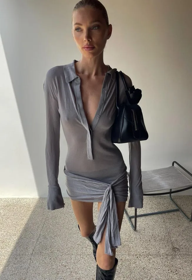 Lioness Fashion SOHO MINI DRESS Grey Women Dresses Lioness Fashion SOHO MINI DRESS Grey Women Dresses
