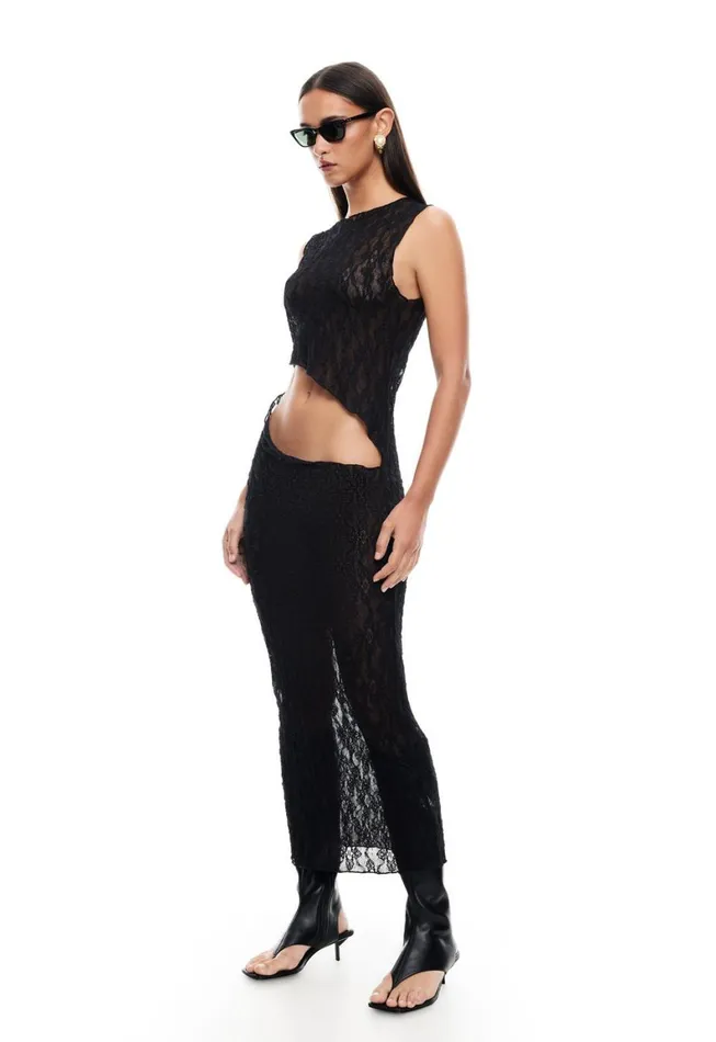 Lioness Fashion SPELLBINDER MAXI DRESS Onyx Women Dresses Lioness Fashion SPELLBINDER MAXI DRESS Onyx Women Dresses