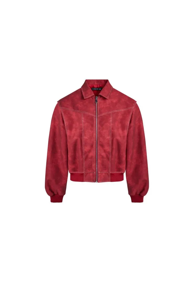 Lioness Fashion VISTA BOMBER Crimson Women Outerwear Lioness Fashion VISTA BOMBER Crimson Women Outerwear