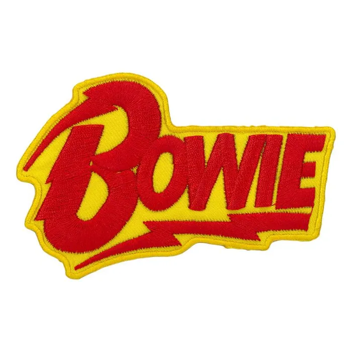 Liquid Blue Patches Accessories David Bowie Logo Patch
