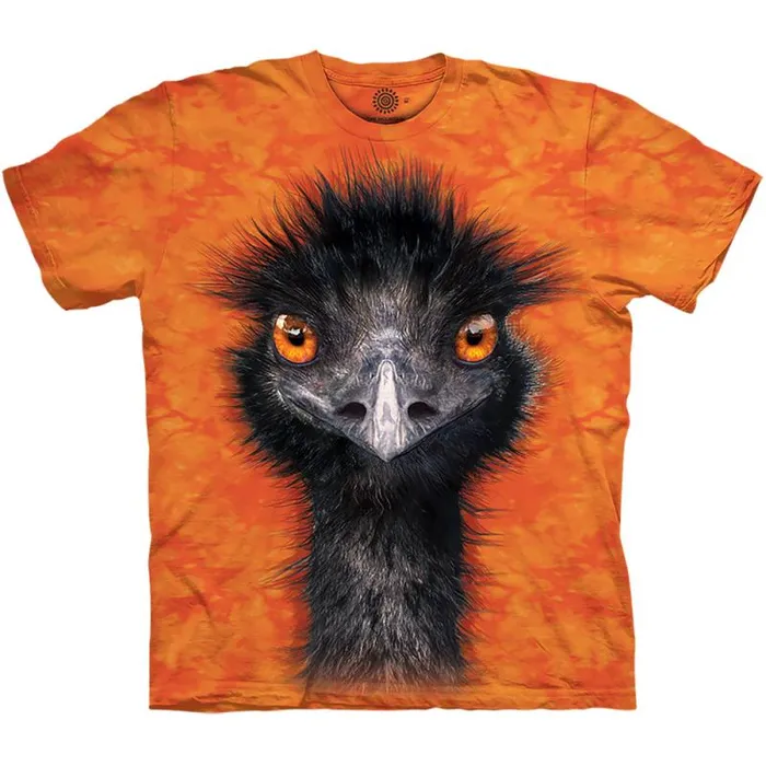 Liquid Blue TShirt Men Emu Classic Cotton TShirt