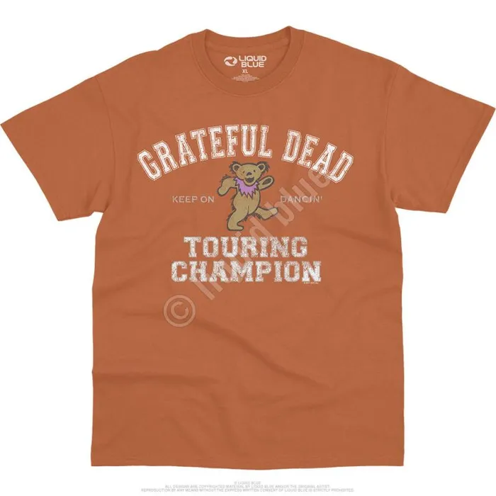 Liquid Blue TShirt Men Touring Champion TShirt