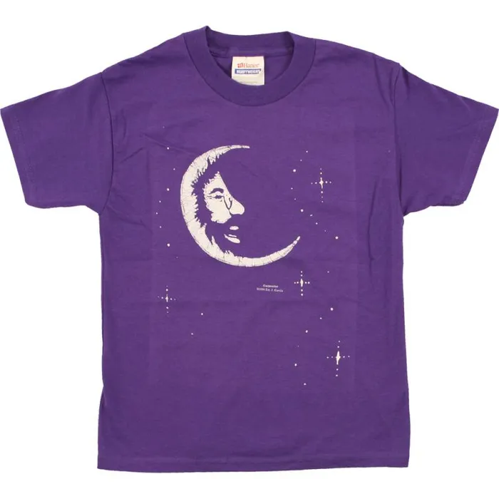Liquid Blue Youth Kids Jerry Moon Youth Purple TShirt