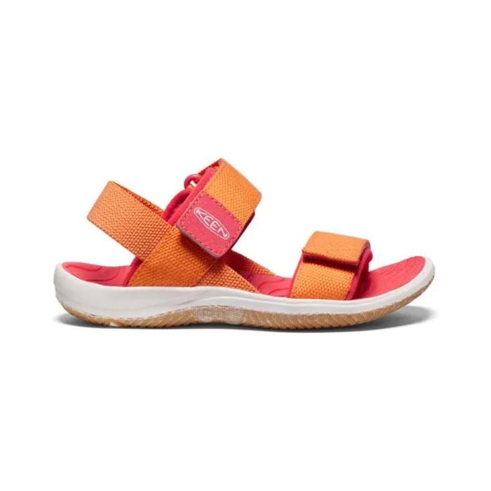 Little Kids039 Elle Backstrap TangerineCayenne Sandal Kids KEEN Playground