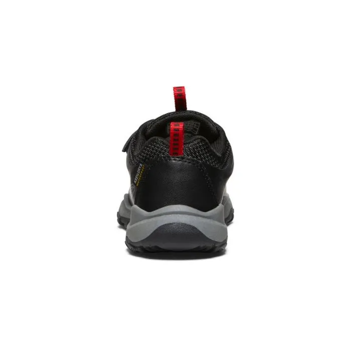 Little Kids039 Wanduro Low Waterproof Black Leather Shoe Kids KEEN Playground Little Kids039 Wanduro Low Waterproof Black Leather Shoe Kids KEEN Playground