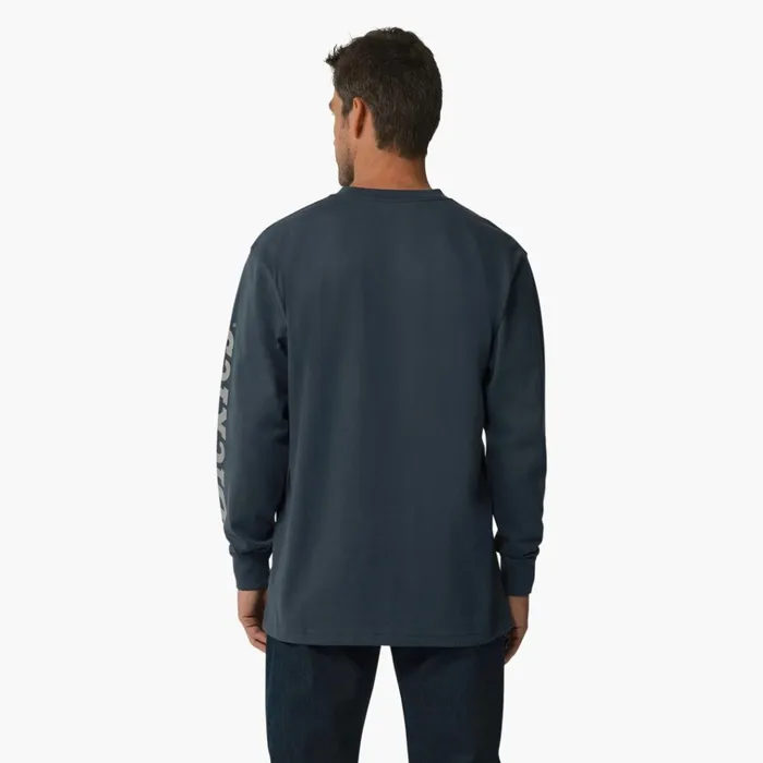 Long Sleeve Heavyweight Logo TShirt Airforce Blue Airforce Blue af Men Dickies TShirts Long Sleeve Heavyweight Logo TShirt Airforce Blue Airforce Blue af Men Dickies TShirts