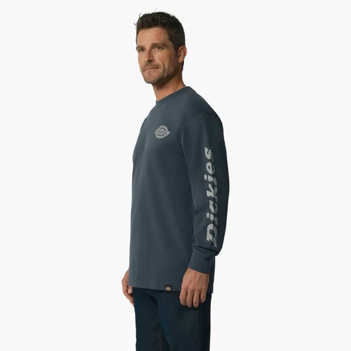 Long Sleeve Heavyweight Logo TShirt Airforce Blue Airforce Blue af Men Dickies TShirts Long Sleeve Heavyweight Logo TShirt Airforce Blue Airforce Blue af Men Dickies TShirts