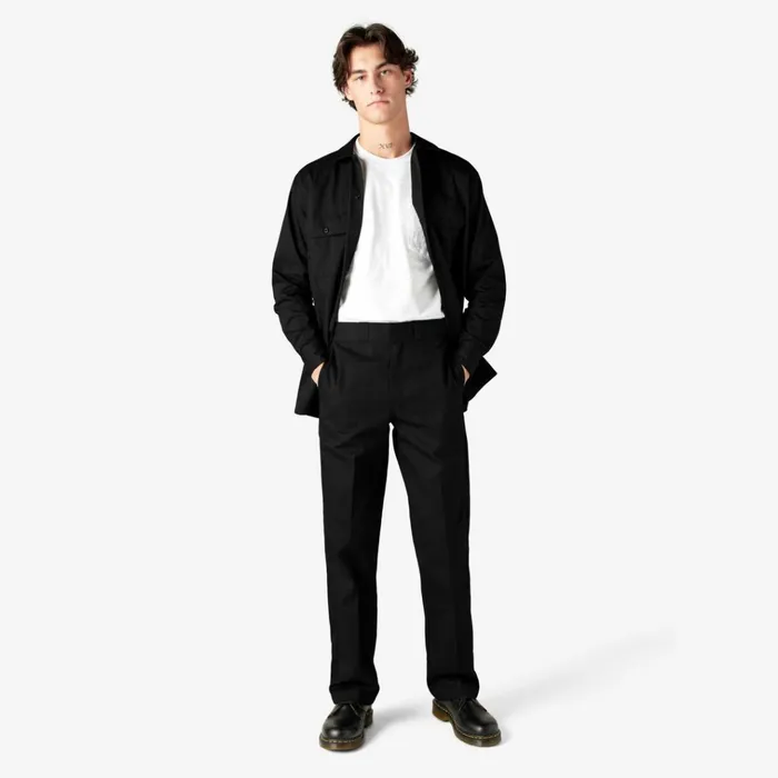 Long Sleeve Work Shirt Black Black bk Men Dickies Work Shirts Long Sleeve Work Shirt Black Black bk Men Dickies Work Shirts