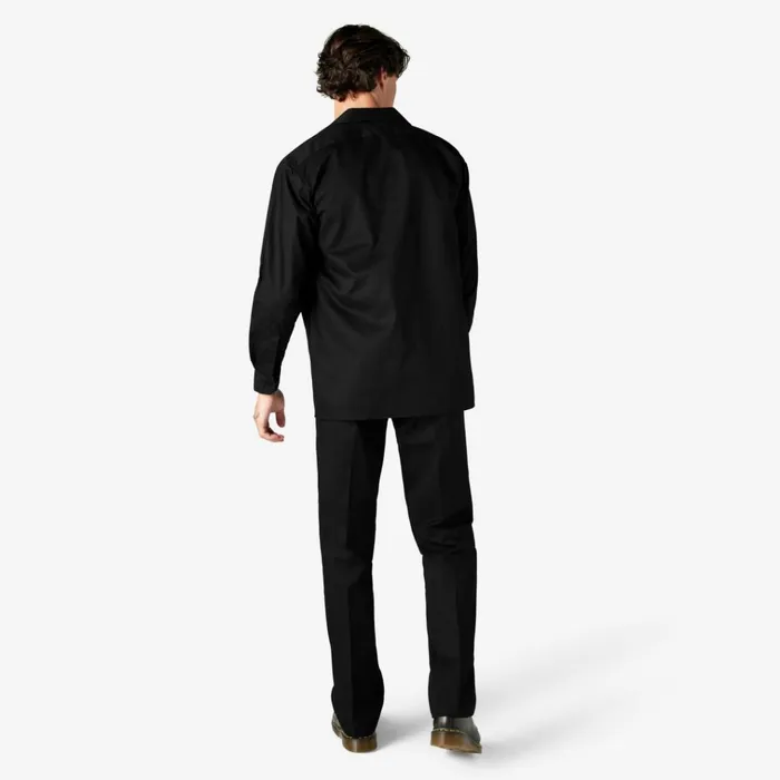 Long Sleeve Work Shirt Black Black bk Men Dickies Work Shirts Long Sleeve Work Shirt Black Black bk Men Dickies Work Shirts