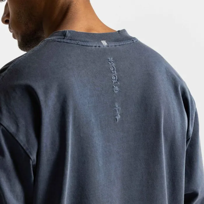 Long Sleeves Men ASRV Technical Essentials Relaxed Long Sleeve Faded Navy