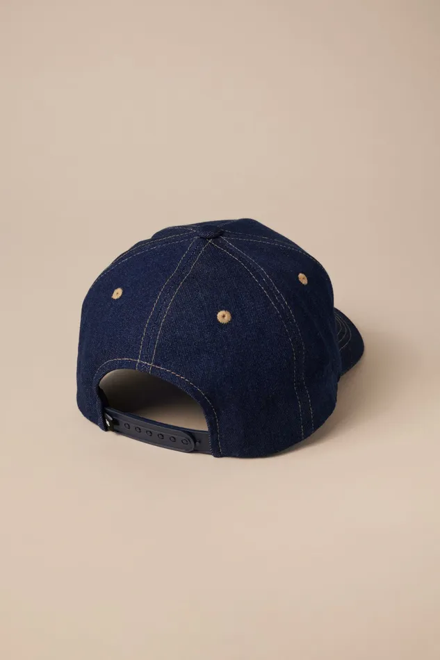 Lucky Branded Light Denim Multi Men Lucky Brand Hats