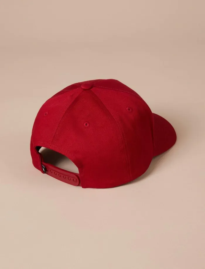 Lucky Vintage Embroidered Baseball Cap Light Red Women Lucky Brand Hats