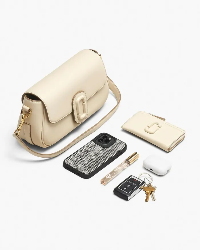Marc Jacobs Crossbody Bags Women The Large Clover Shoulder Bag Cloud White