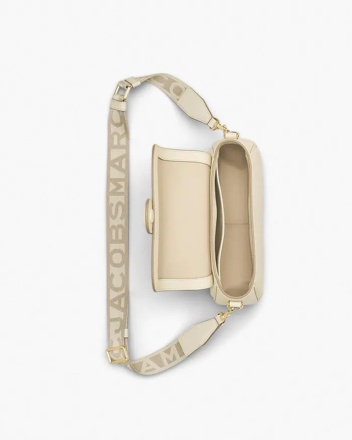 Marc Jacobs Crossbody Bags Women The Large Clover Shoulder Bag Cloud White