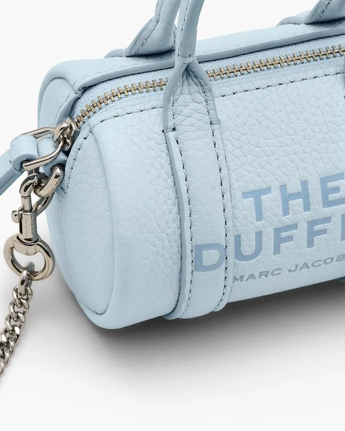 Marc Jacobs Crossbody Bags Women The Leather Nano Duffle Crossbody Cloud Blue