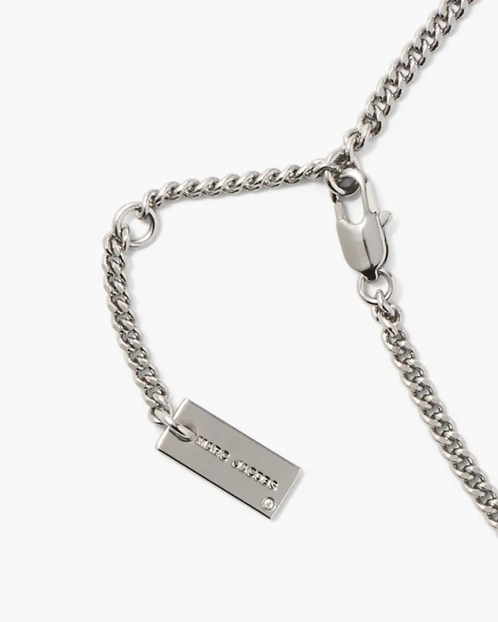 Marc Jacobs Necklaces Women The Tote Bag Necklace Light Antique Silver