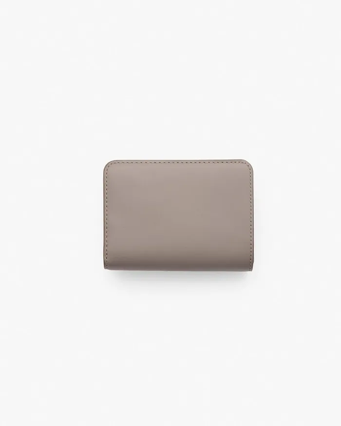 Marc Jacobs Small Wallets Women The Covered J Marc Mini Compact Wallet Cement