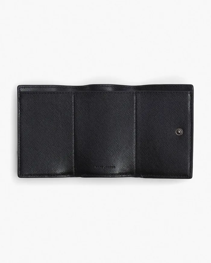 Marc Jacobs Small Wallets Women The Utility Snapshot Dtm Mini Trifold Wallet Black