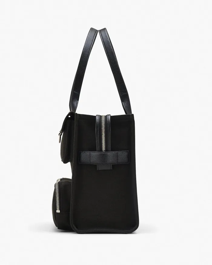 Marc Jacobs The Tote Bag Women The Cargo Canvas Large Tote Bag Black