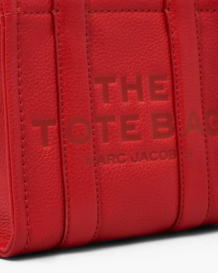 Marc Jacobs The Tote Bag Women The Leather Crossbody Tote Bag True Red
