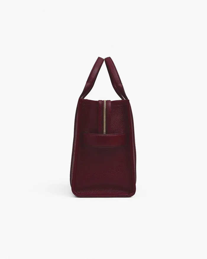 Marc Jacobs The Tote Bag Women The Leather Medium Tote Bag Cherry