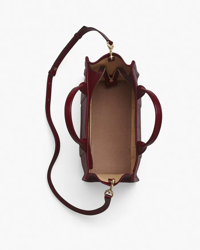 Marc Jacobs The Tote Bag Women The Leather Medium Tote Bag Cherry