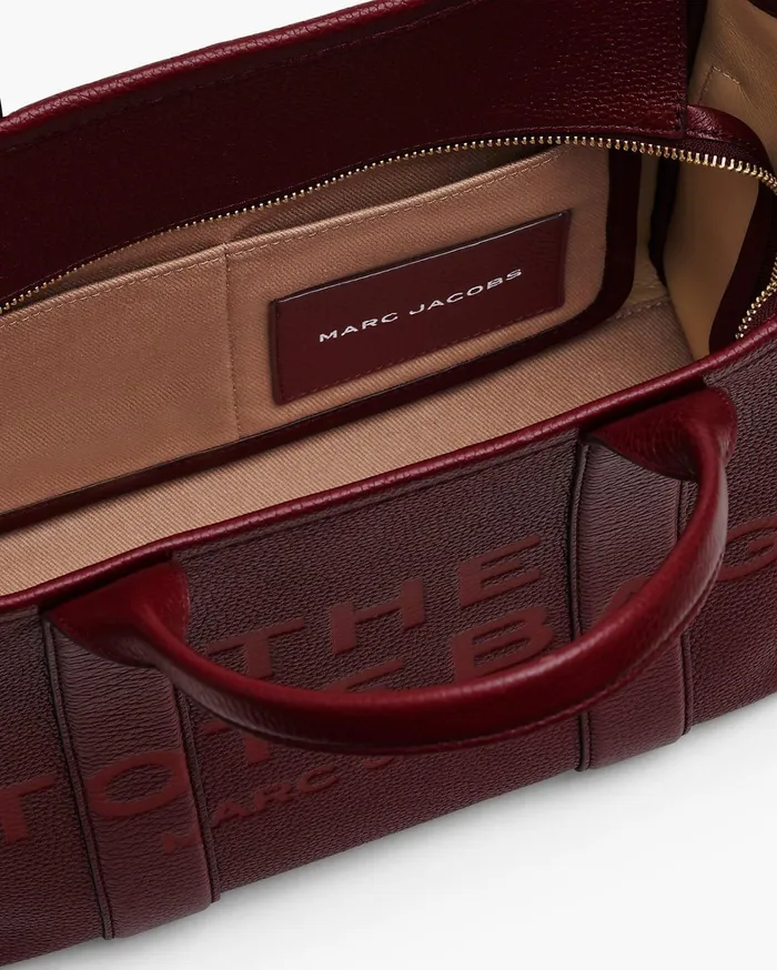 Marc Jacobs The Tote Bag Women The Leather Medium Tote Bag Cherry
