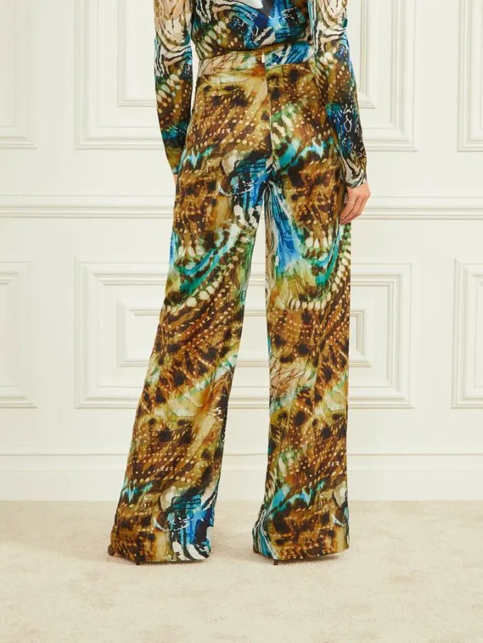 Marciano Lucy Pant Eutopia Print Women Bottoms Marciano Lucy Pant Eutopia Print Women Bottoms