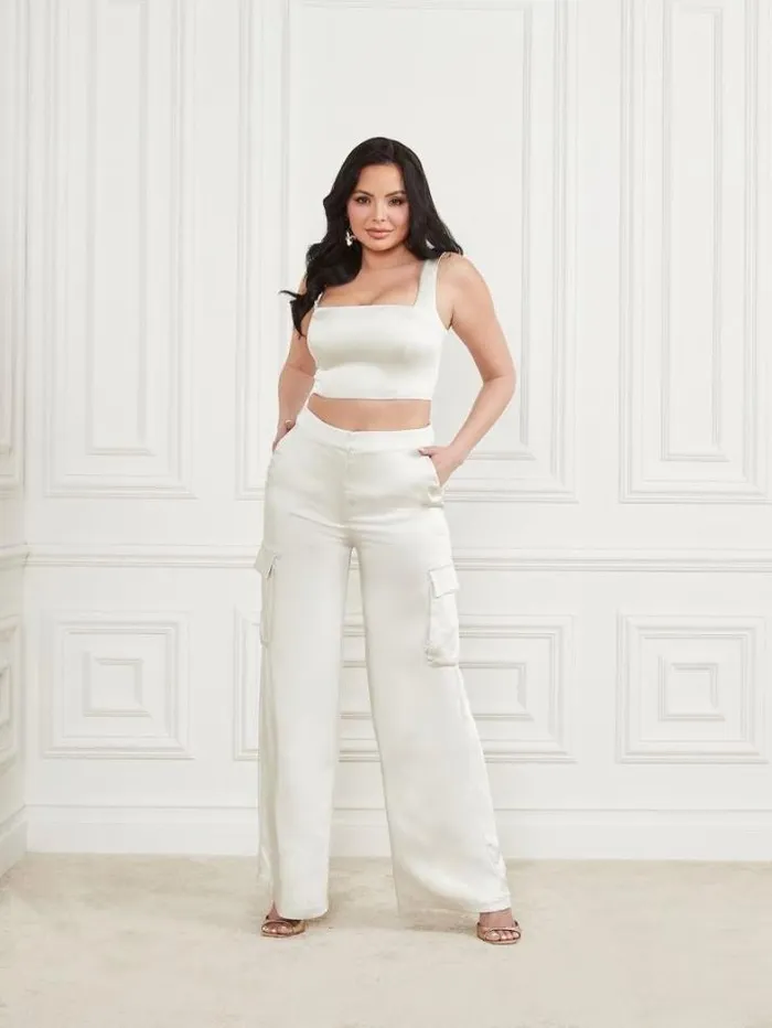 Marciano Vera Pant Pale Pearl Multi Women Bottoms Marciano Vera Pant Pale Pearl Multi Women Bottoms