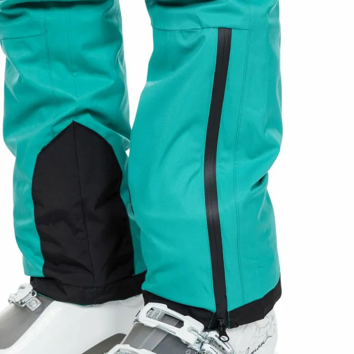 Marisol DLX Waterproof Ski Trousers Ocean Green Women Trespass Salopettes