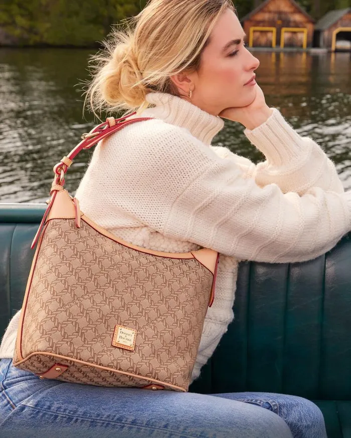 Maritime Hobo Sac Brown Women Dooney and Bourke Shoulder Bags