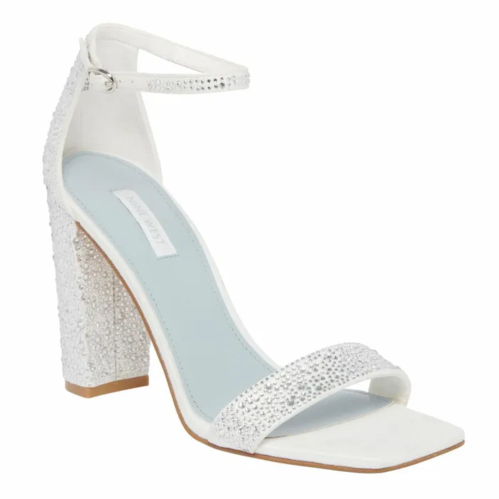 MARRIEH White Women Nine West Sandals