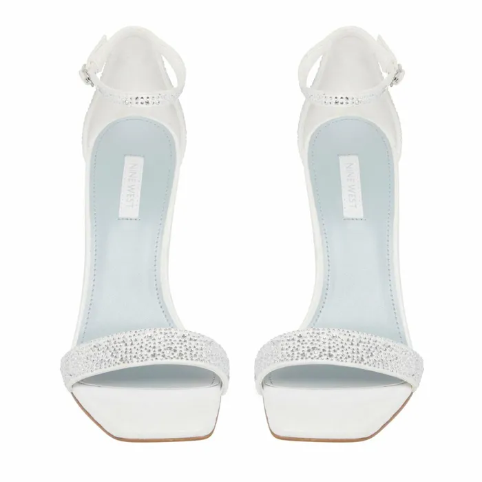 MARRIEH White Women Nine West Sandals