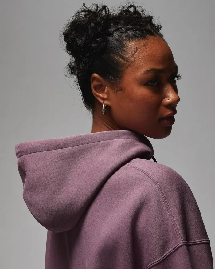 Matching Sets Women Nike Jordan Brooklyn Fleece Sky J Mauve