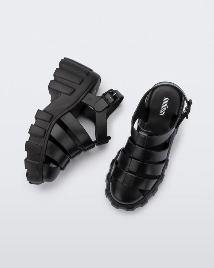 Megan Black Women Melissa Platforms