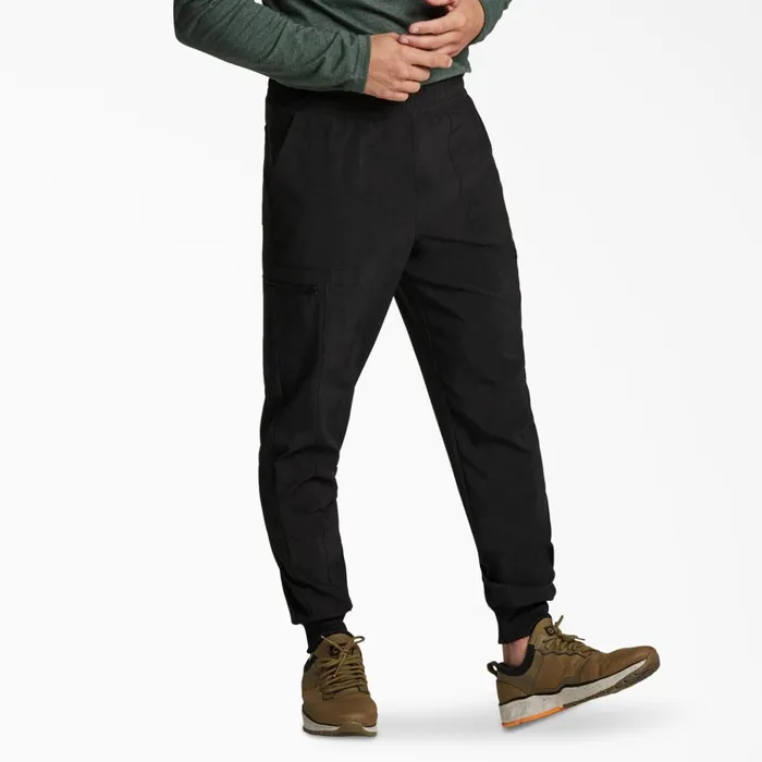 Men039s EDS Essentials Mid Rise Jogger Scrub Pants Black Black blk Men Dickies Scrubs