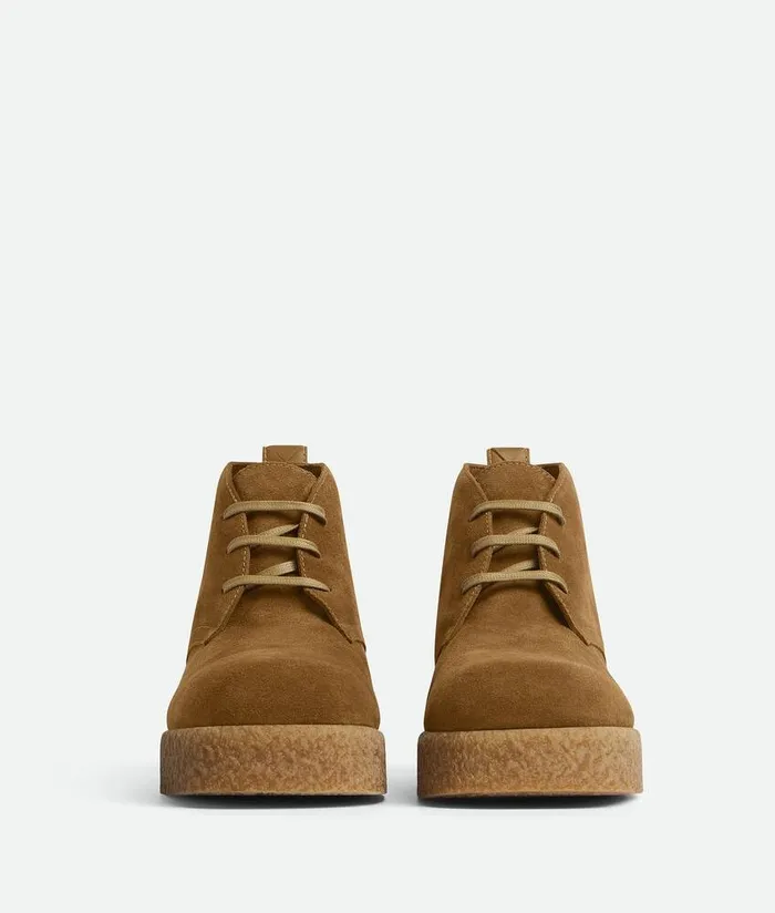Men Bottega Veneta Boots Torino LaceUp Ankle Boot Cork
