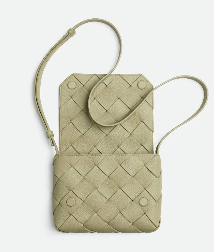 Men Bottega Veneta Crossbody Diago Travertine