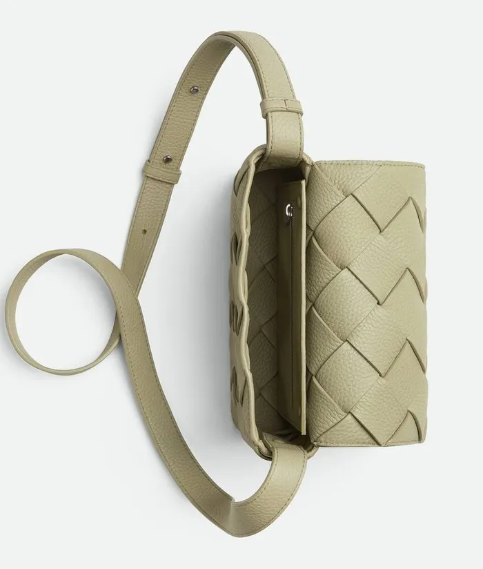 Men Bottega Veneta Crossbody Diago Travertine