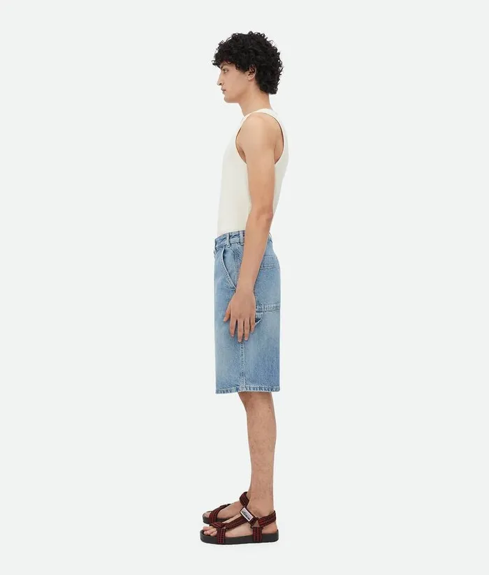Men Bottega Veneta Sandals Trip Sandal Blackcarmine