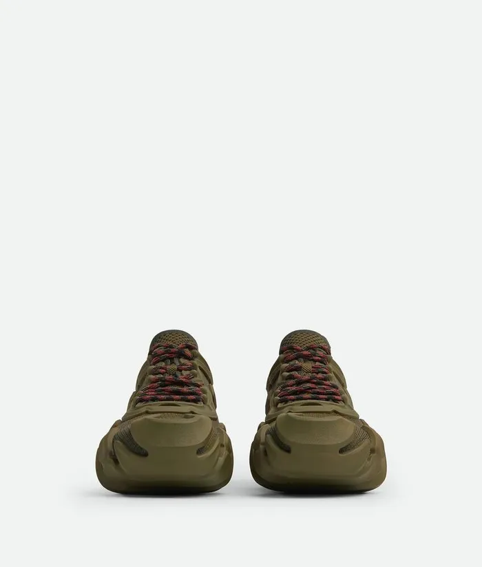 Men Bottega Veneta Sneakers Flex Sneaker Kakiolive Oil